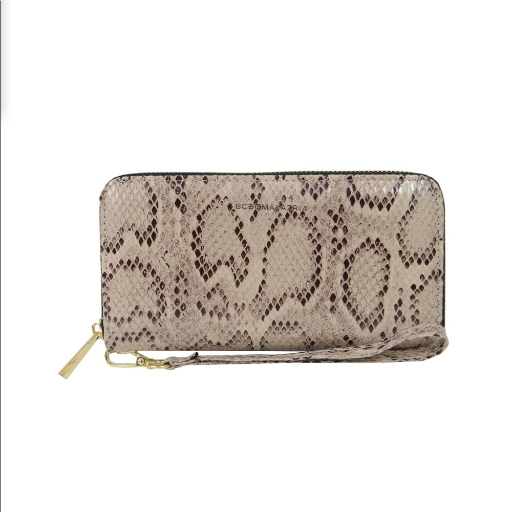 BCBGMAXAZRIA Elena Zip-Around Wristlet Wallet